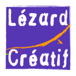Lézard créatif logo